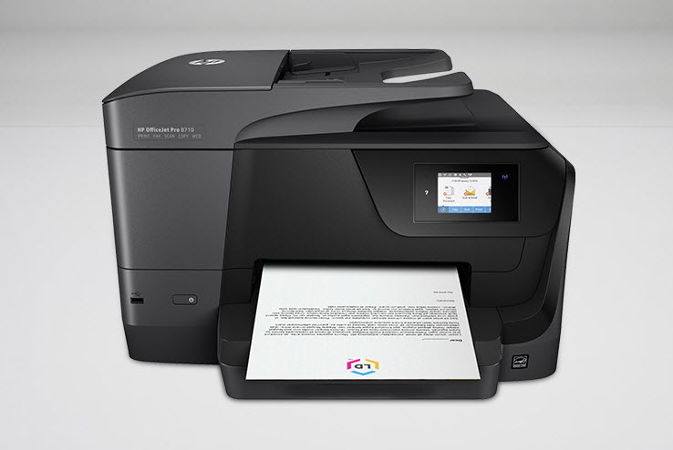 HP OfficeJet Pro 8718 Printer Problem - Failed Printhead 