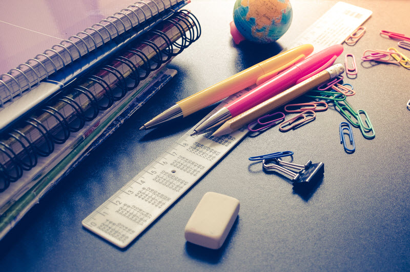 School Supplies Checklist for Middle School and High School