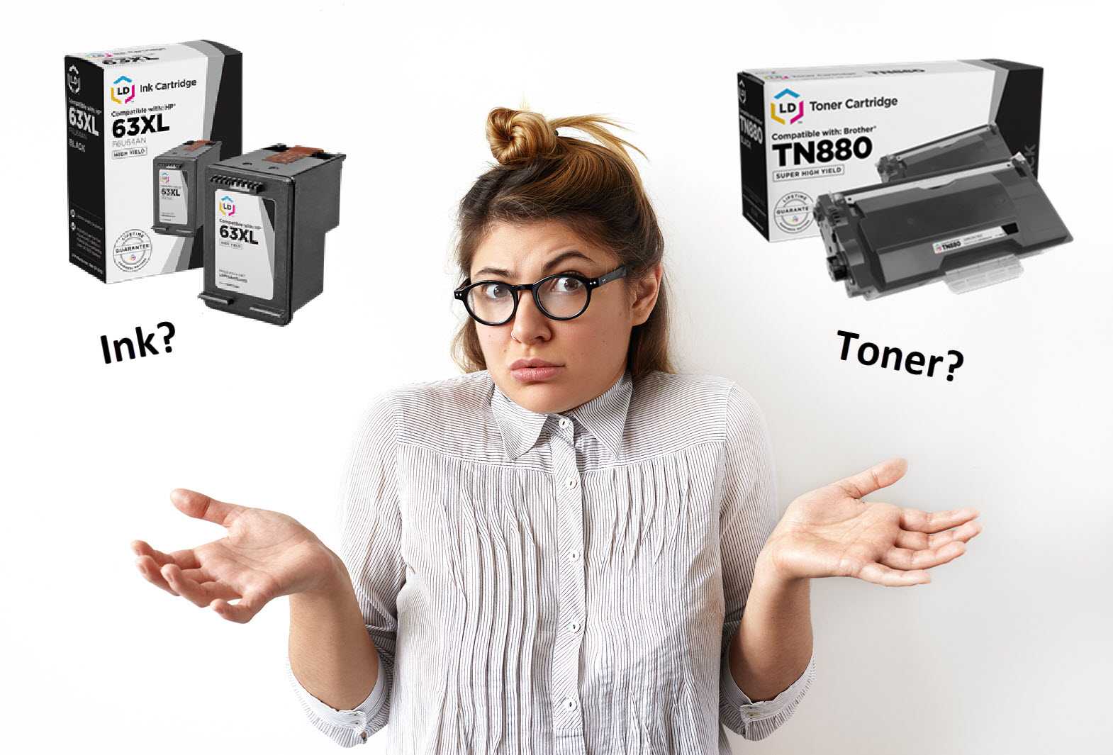 What's the Difference Between Ink and Toner? – Guides and Tips from LD Products