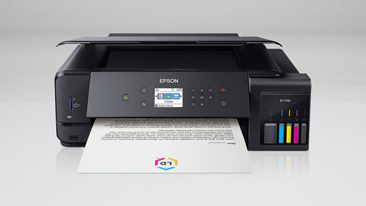 Epson EcoTank ET-2750 Wireless Color All-in-One Cartridge-Free Supertank  Printer with Scanner, Copier and Ethernet, Regular
