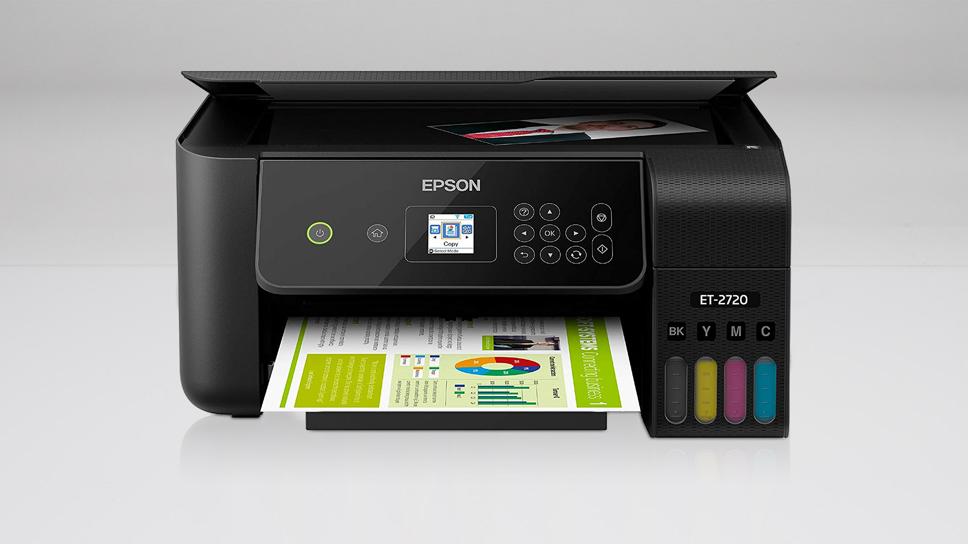 Epson ET-8550 setup. Initial install of the Epson EcoTank A3+ printer. Ink  loading and software 