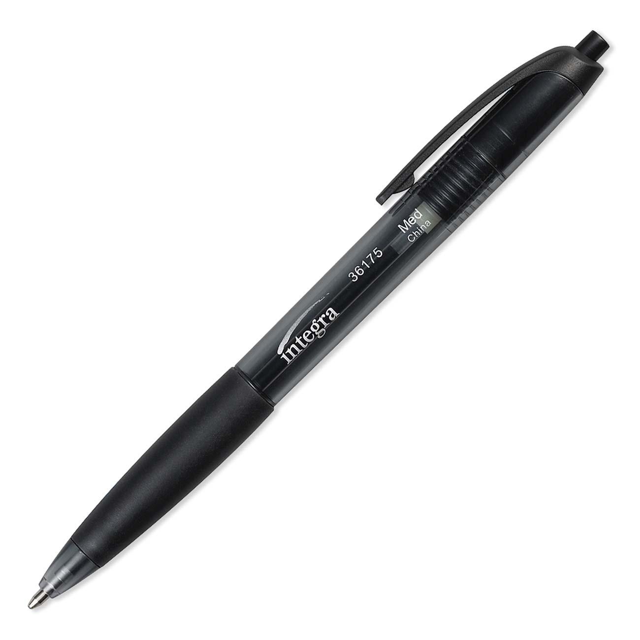 Integra Rubber Grip Retractable Pen - LD Products