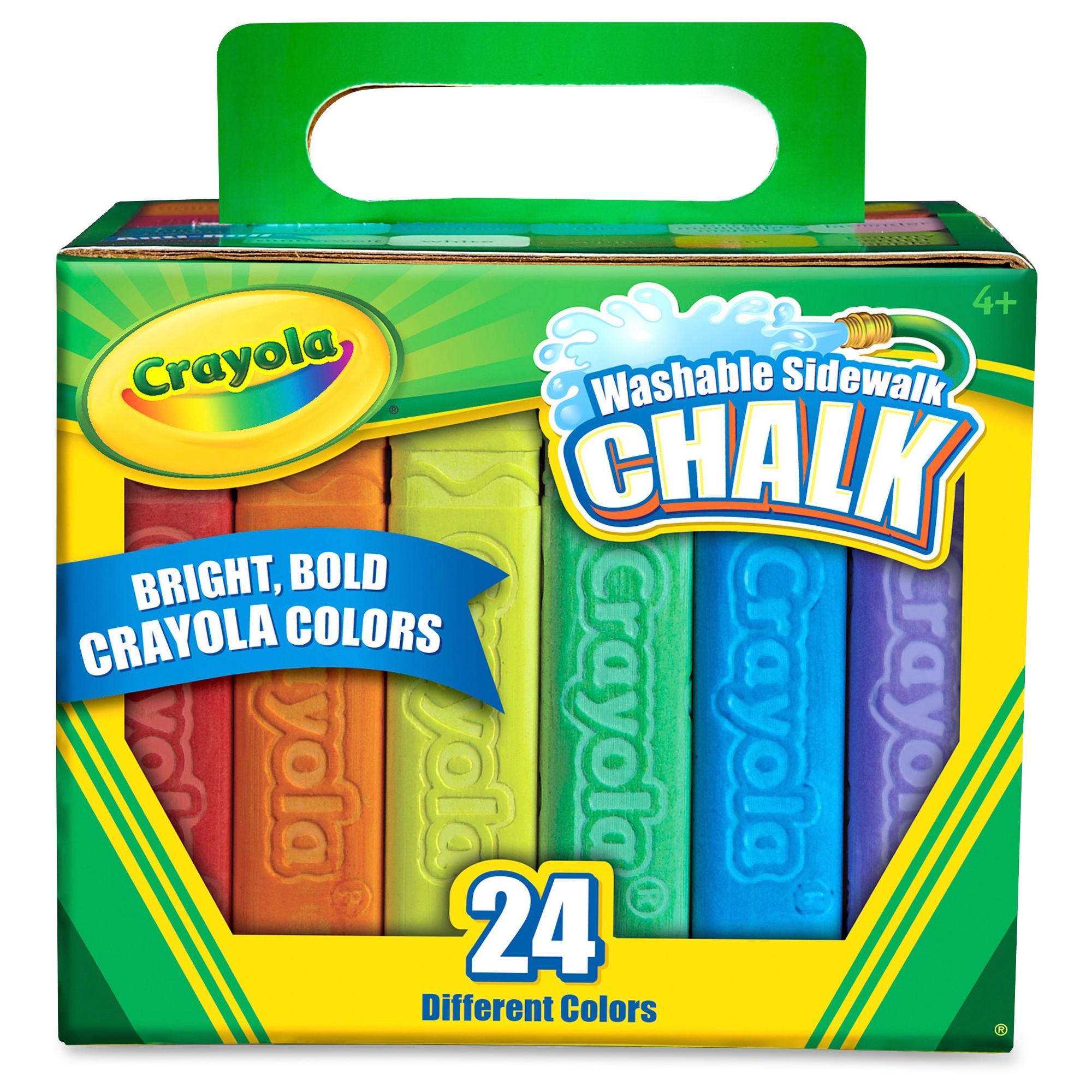 Download Washable Color Sidewalk Chalk Sticks - LD Products