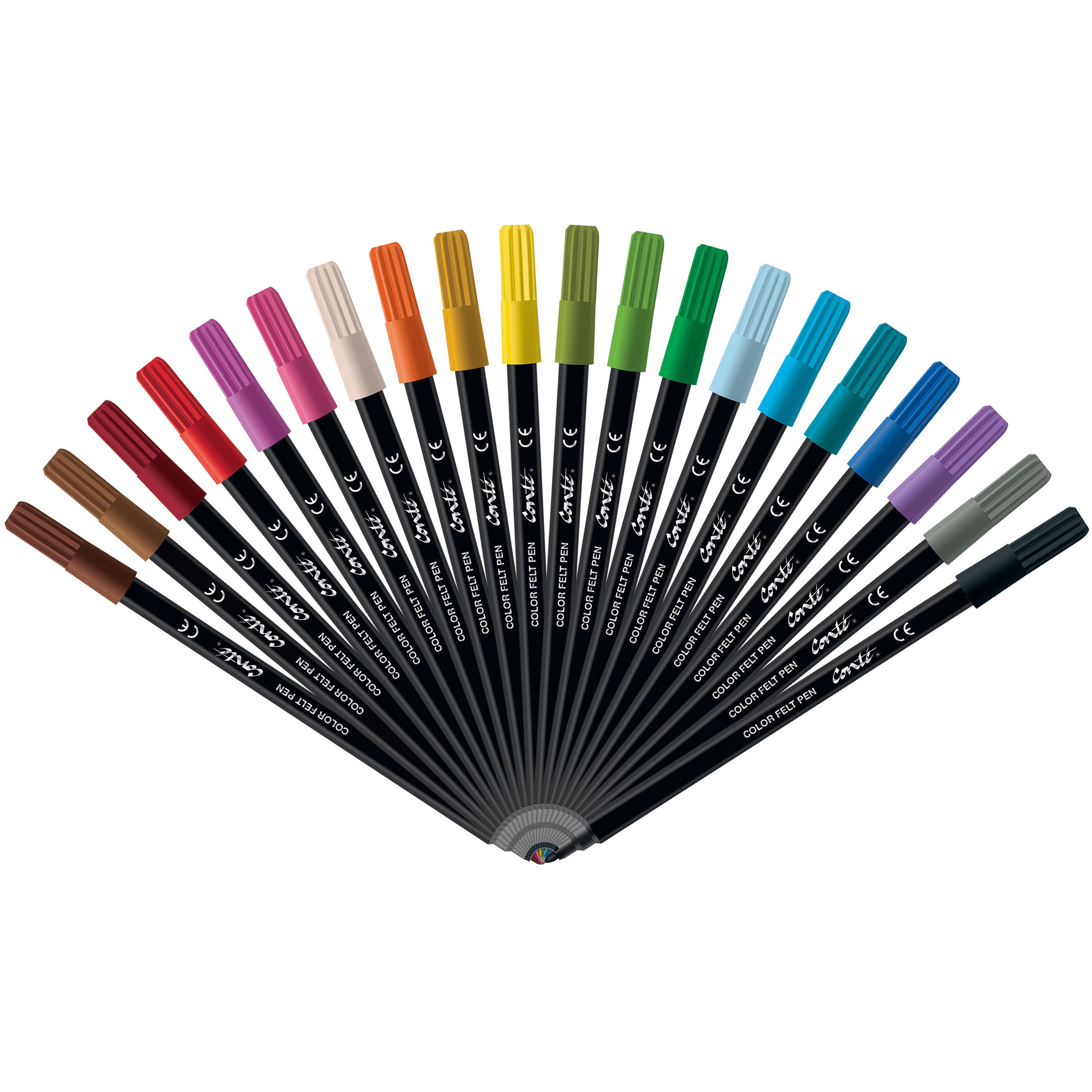 BIC Color Collection Coloring Felt Pens - ST per set - LD Products