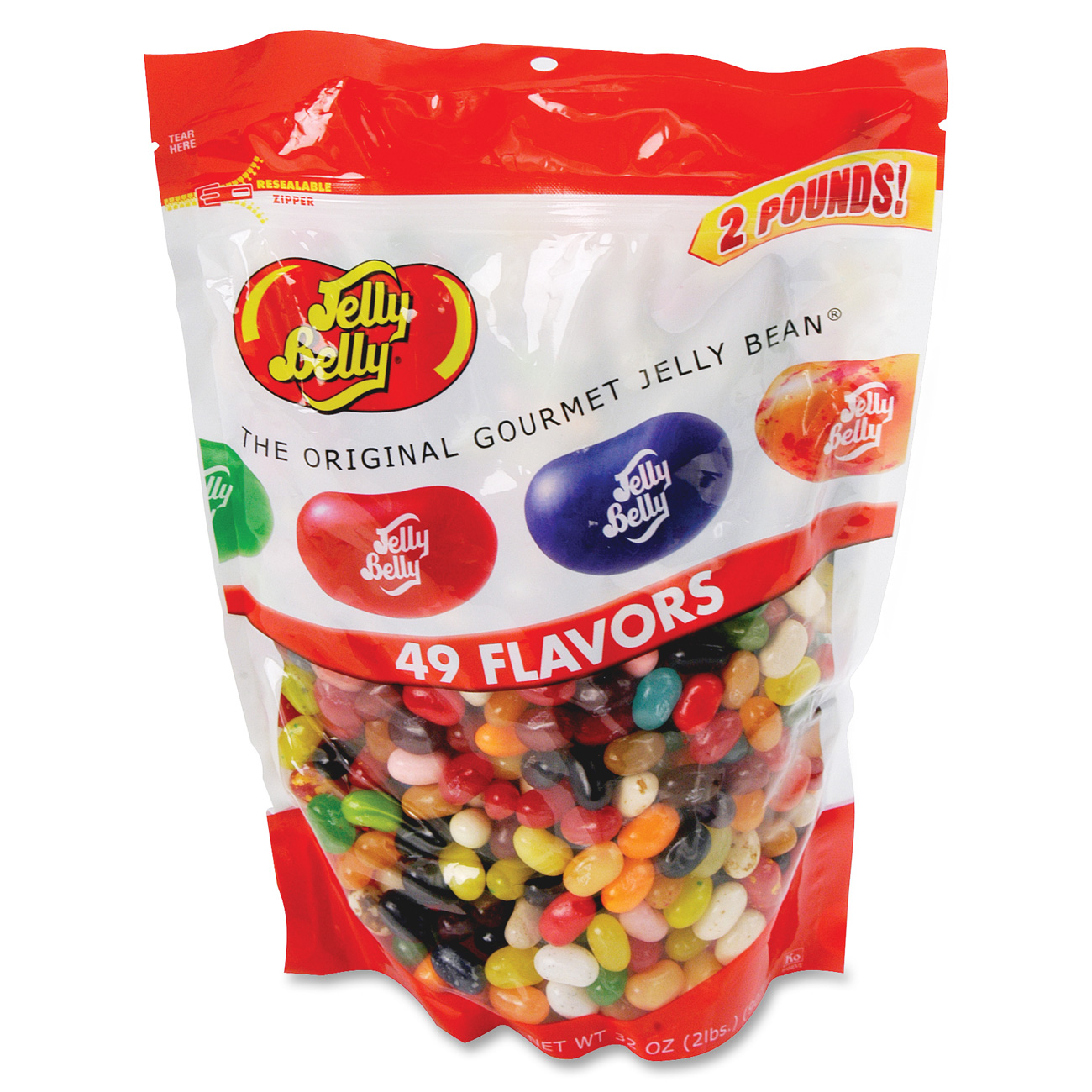 Jelly Belly 49 Flavors Jelly Bean Bag - 1 Per Bag - Ld Products