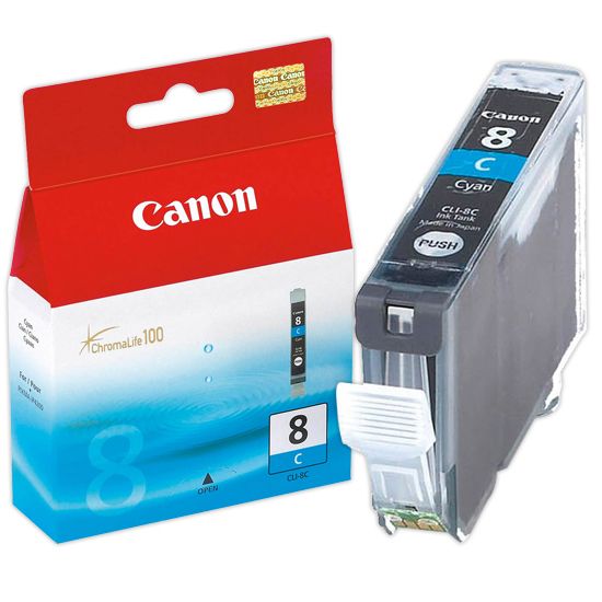 Original Canon CLI8C Cyan Ink - LD Products