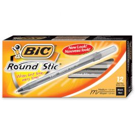 matras Korting sectie BIC Round Stic Ballpoint Pen - LD Products