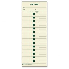 Job Costing Time Card - LD Products