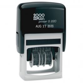 COSCO Printer 2000 Plus S 220 Self-Inking Date Stamp - LD Products