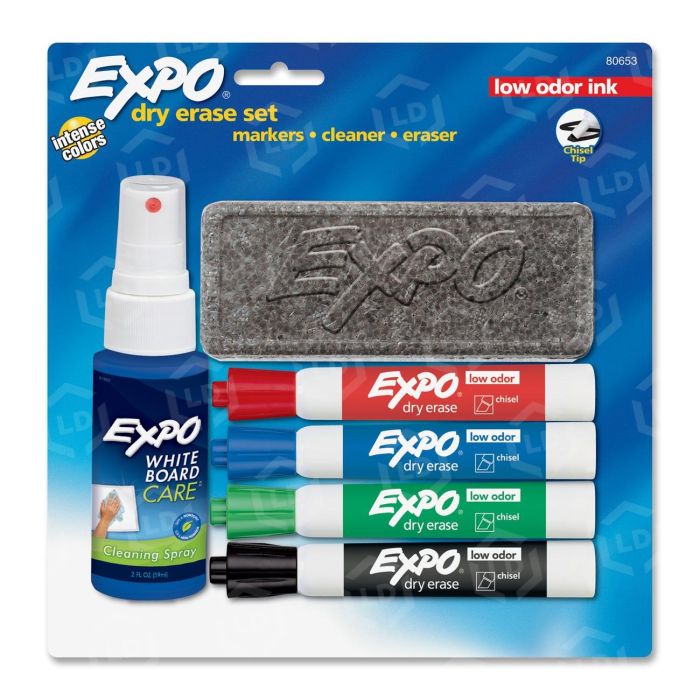 Expo Low Odor Dry Erase Set - LD Products