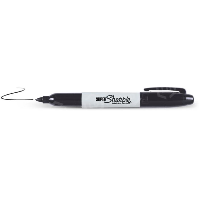 Sharpie Fine Point Permanent Marker Pens (12-Pack, Black)