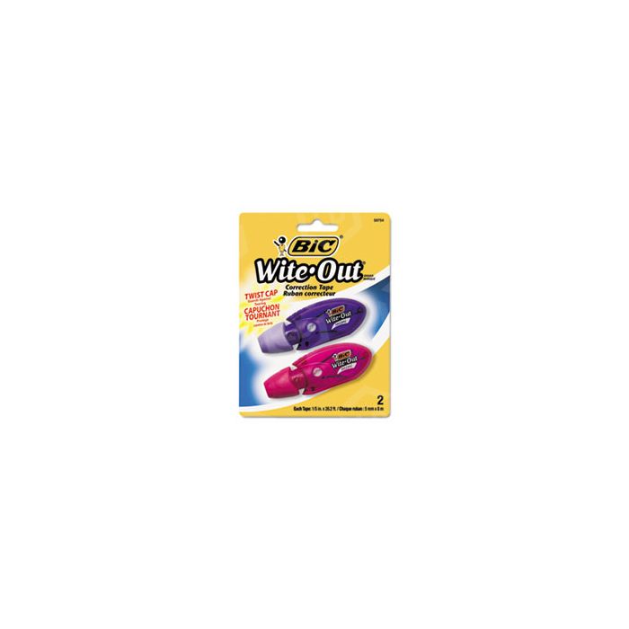 BIC Wite-Out Mini Twist Correction Tape - BICWOMTP21 