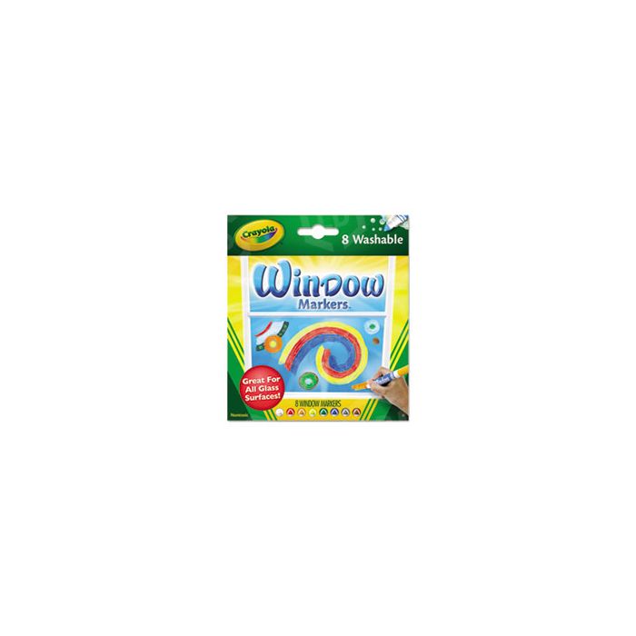 Crayola Washable Window FX Marker - CYO588165 