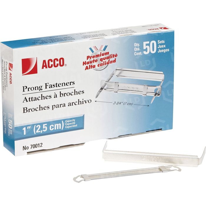 Acco Self-Adhesive Paper Fastener - LD Products