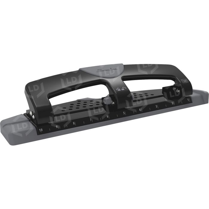 Manual hole punch, interchangeable hole punch