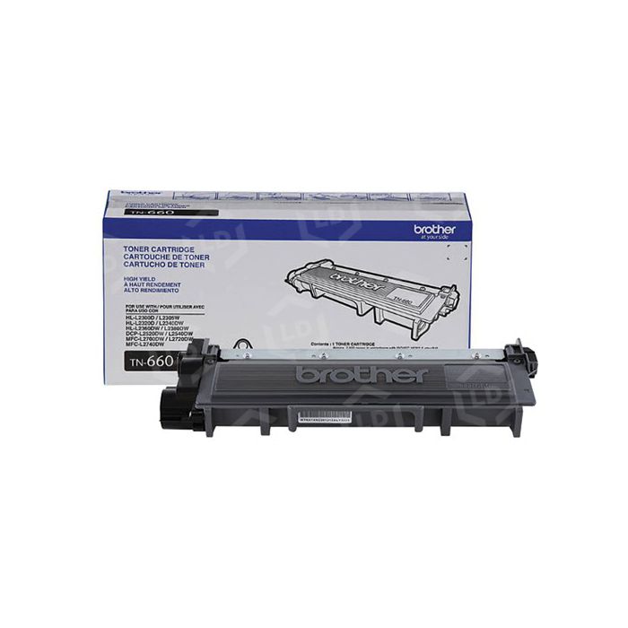 TN660 Compatible Tn-660 Black High Yield Toner Cartridge Replacement for Brother Tn-660 HL-L2300D HL-L2305W MFC-L2680W MFC-L2685DW DCP-L2520DW