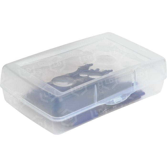 Clear Mini Pencil Box - LD Products
