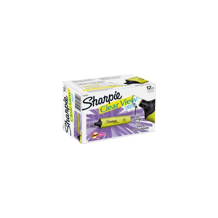 Sharpie Clear View Highlighter Purple