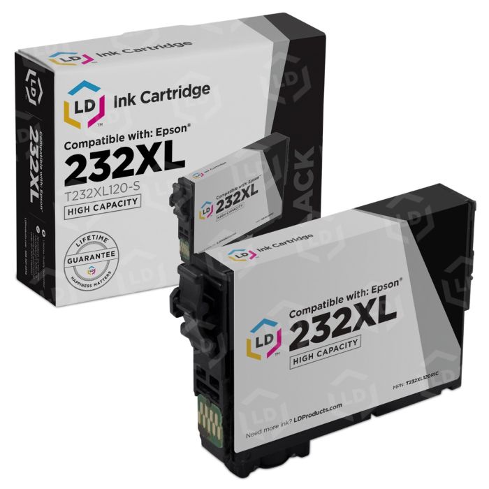 Remanufactured Epson 232xl Hy Black Ink T232xl120 Ld Products 8935