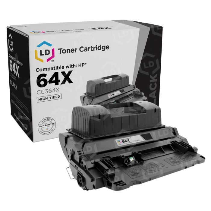 HP 64X Black Yield Toner Cartridge Replacement - LD Products