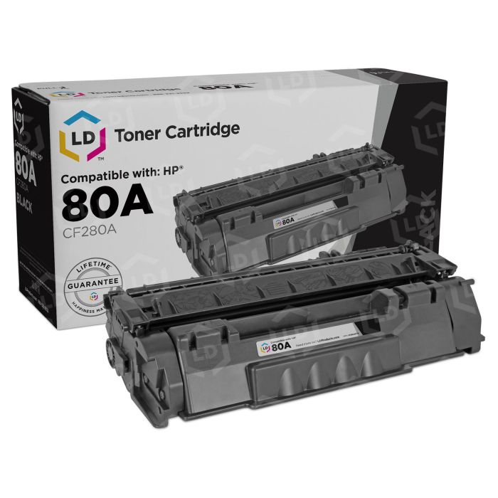 HP 80A Black Toner | Series Compatible | $26.99 - LD Products