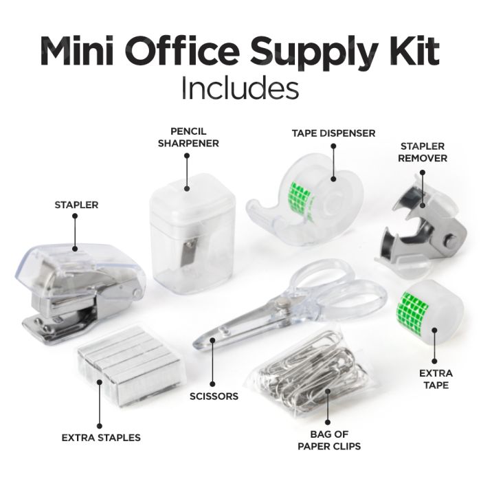 Mini Office Supply Kit - AIGP1570 - IdeaStage Promotional Products