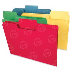 Smead SuperTab Heavyweight Folders - 50 per box Letter - 11.63" x 9.50" - Assorted