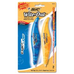 BIC Wite-Out Exact Liner Correction Tape Pen - 2 Pack