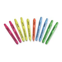 Skilcraft Retractable Assorted Highlighter - 10 Pack