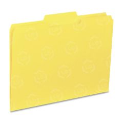 Business Source 1/3-cut Colored Interior File Folders