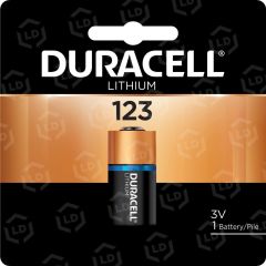 Duracell DL123A Lithium Camera Battery