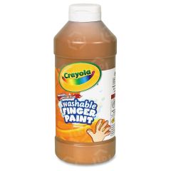Crayola Washable Finger Paint, Brown