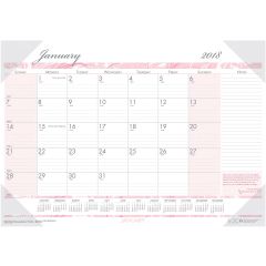 House of Doolittle Breast Cancer Awareness Compact Desk Pad Calendar