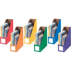 Bankers Box 4" Magazine File Holders - 6 per pack