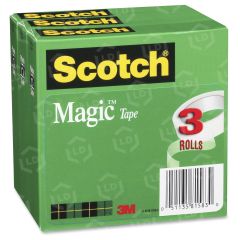 Scotch Cabinet Pack Magic Tape - 3 per pack
