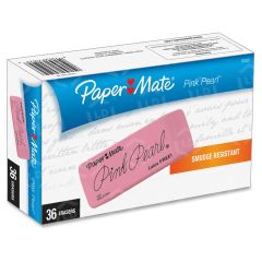 PaperMate Pink Pearl Eraser - 36 per box