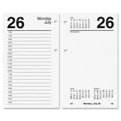 At-A-Glance Recycled Loose-leaf Desk Calendar Refill