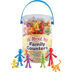 Learning Resources All About Me Family Counters Set - 72 per pack