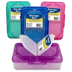 C-Line Products Storage Box, Assorted, 1 Box (Color May Vary)