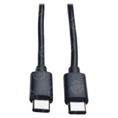 Tripp Lite 6ft USB 2.0 Cable Hi-Speed USB Type-C USB-C to USB-C M/M