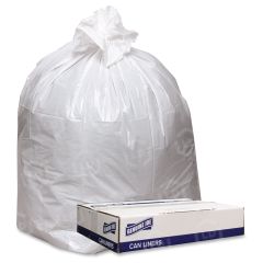 Extra Heavy-duty White Trash Can Liners