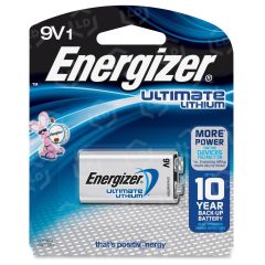 Energizer Ultimate Lithium 9V Battery - PK per pack