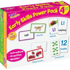 Trend Early Skills Power Pack Flash Card Set - PK per pack
