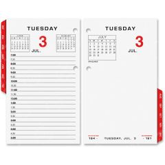 At-A-Glance Loose Leaf Desk Calendar Refill