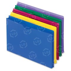 Pendaflex Translucent Poly File Jacket - 5 per pack