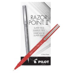 Pilot Super Fine Point Razor II Marker - 12 per dozen