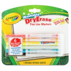 Fine Line Washable Dry Erase Markers