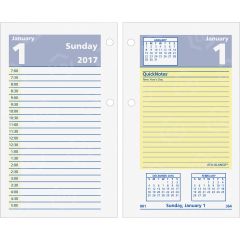 At-A-Glance QuickNotes Daily Desk Calendar Refill