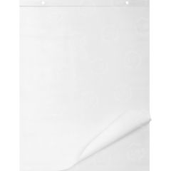 Skilcraft Unruled Easel Pad - 50 Sheet - 27" x 34"  - White