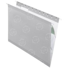 Pendaflex 1/5 Cut Colored Hanging Folders - 25 per box Legal - 11 pt. - Gray